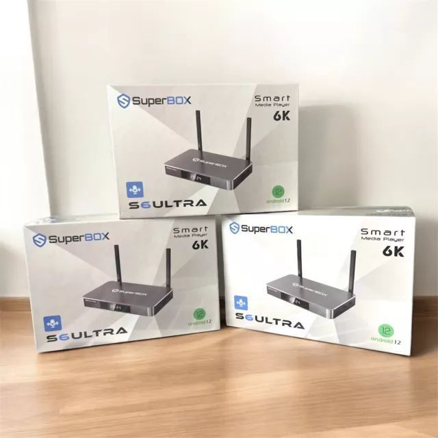 SuperBox S5 Max 6K Smart Media Player